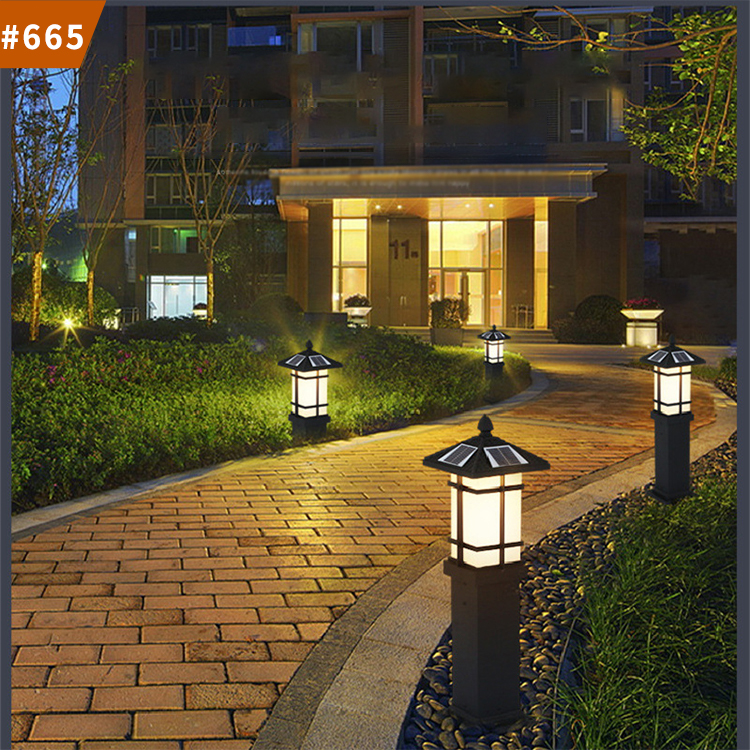 outdoor garden lawn light street light