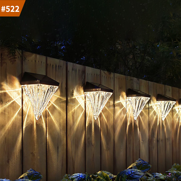 solar motion wall lights