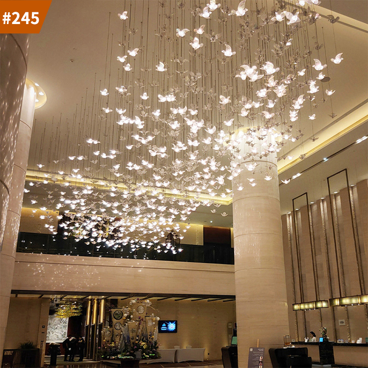 nordic creative chandelier