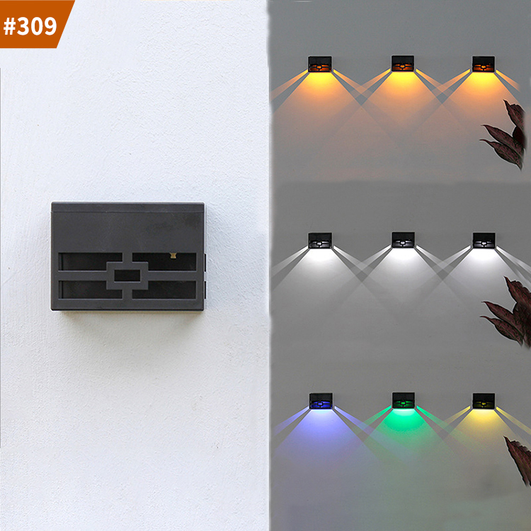 solar lamps for fence