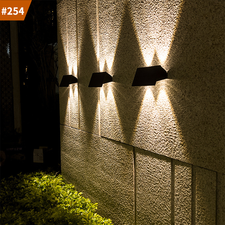 solar wall washer lights