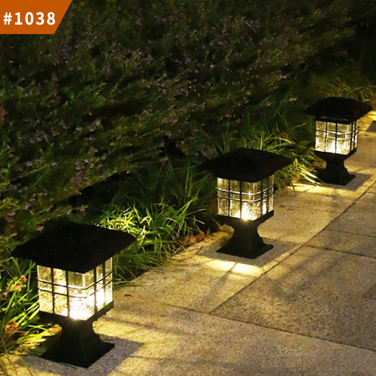gate pillar lights lamp
