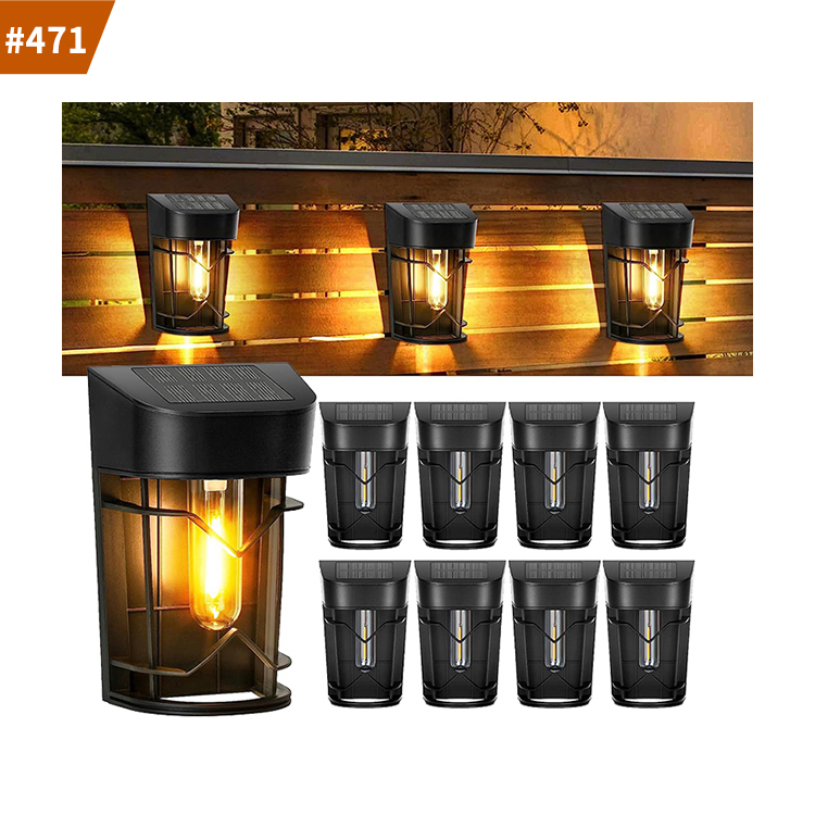 solar garden lights wall