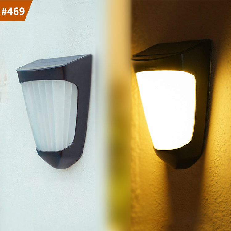 solar powered wall light