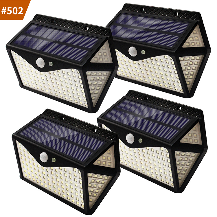solar outdoor wall light