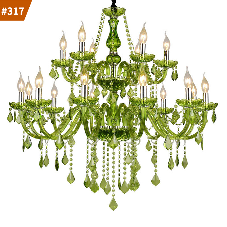 large crystal chandelier