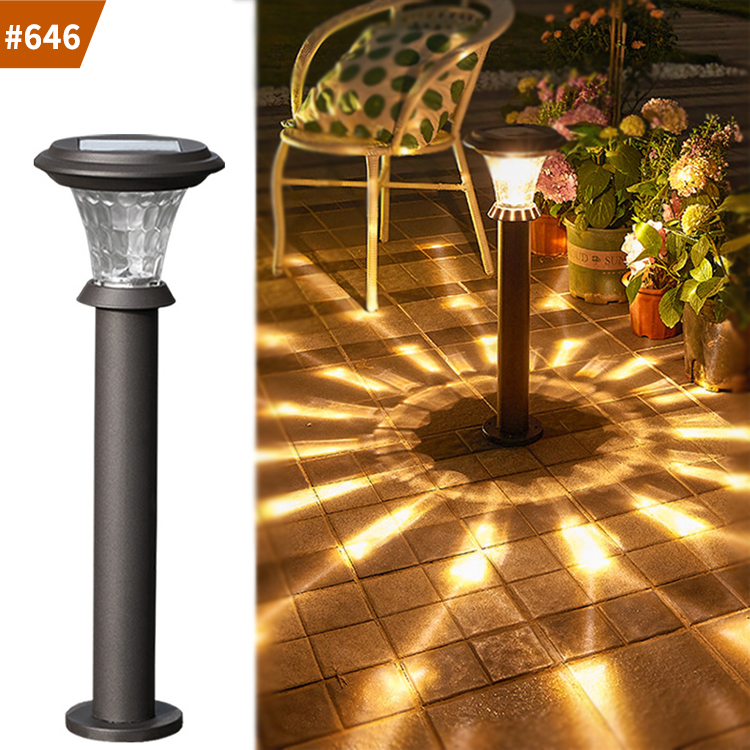 solar panel garden light waterproof