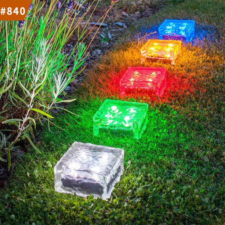 solar light decor garden