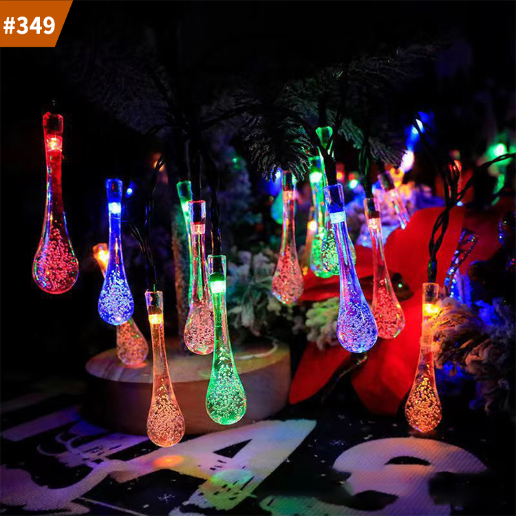 outdoor led solar string lights