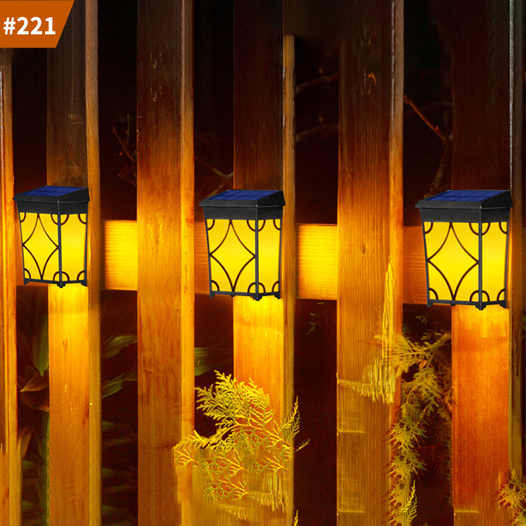 solar wall lights