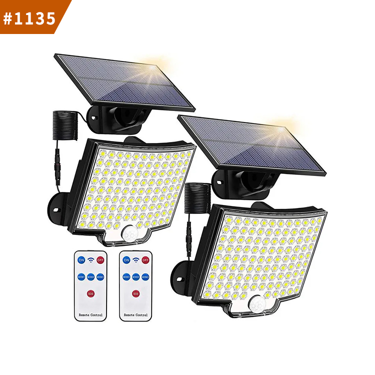 outdoor motion sensor solar flood lights