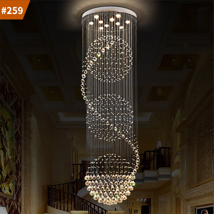 bead chandelier