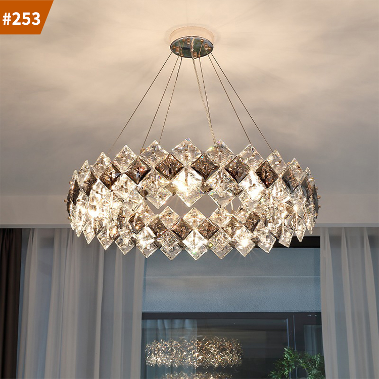 led crystal chandelier