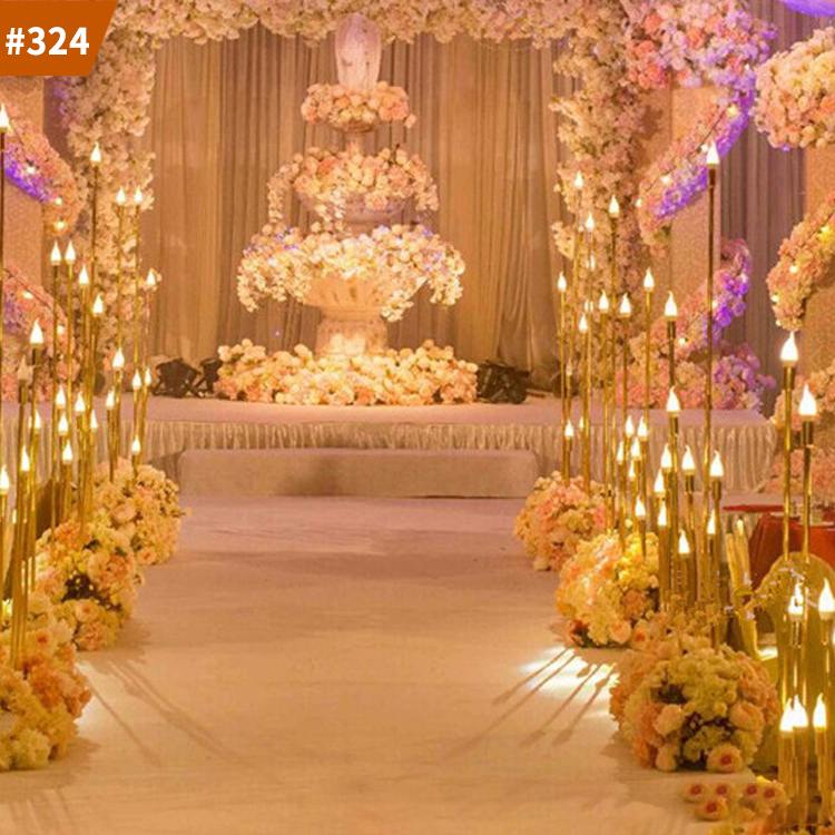 wedding supplies 10 heads stand home candlestick