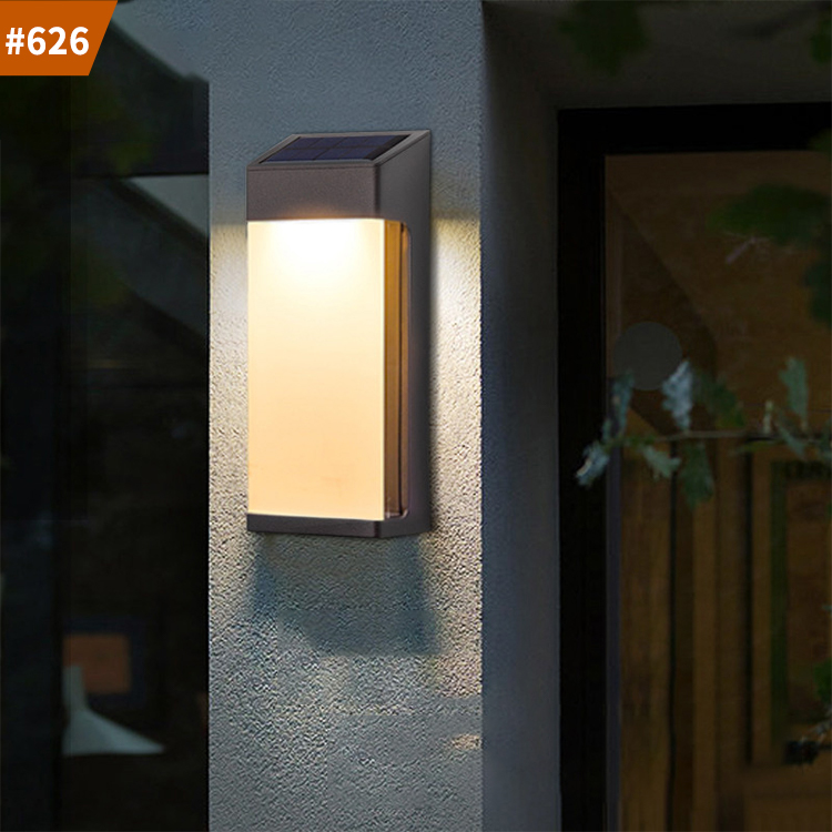 outdoor wall solar lights