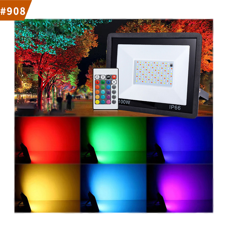 led rgb flood light water proof
