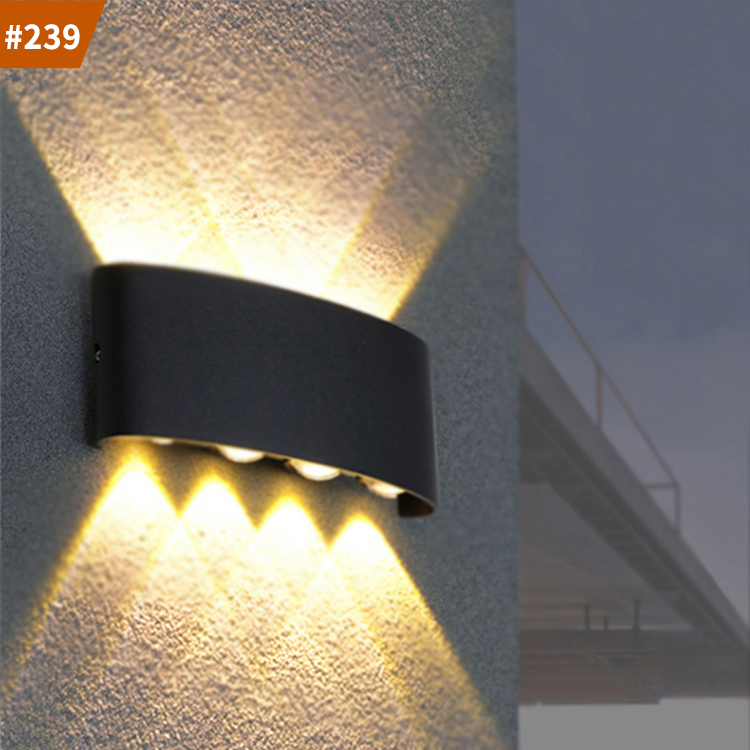 wall light garden outdoor solar lamp