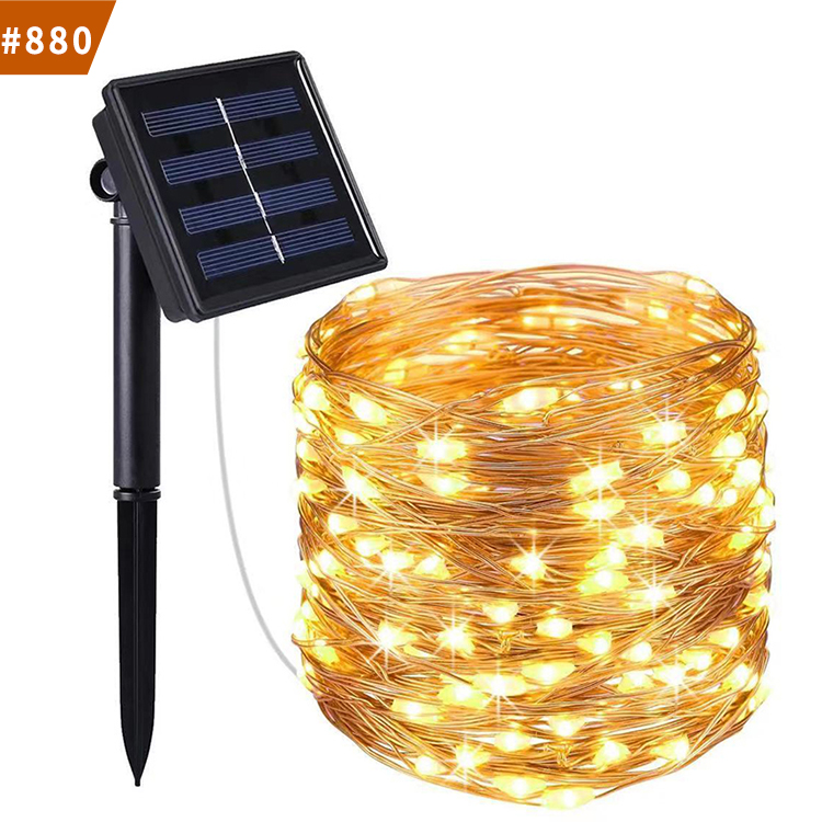 solar led string lights outdoor