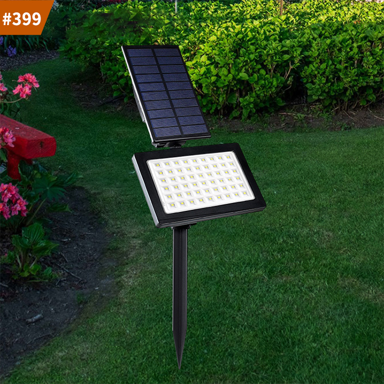 solar panel garden light