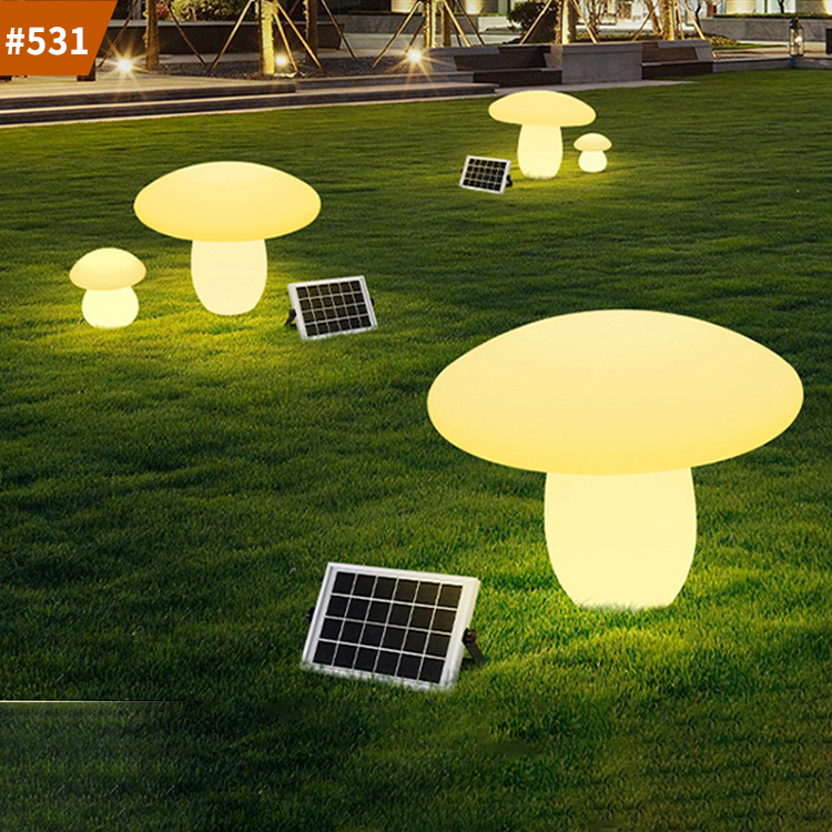 led solar garden lights