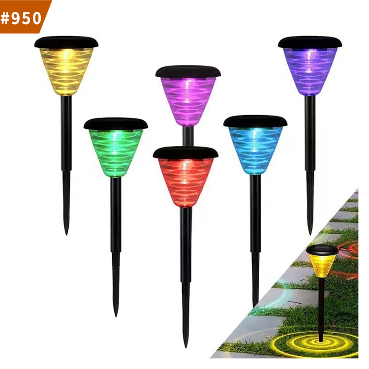 solar path garden lights
