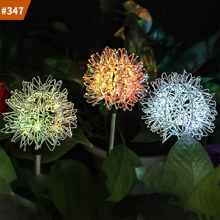 led solar dandelion light