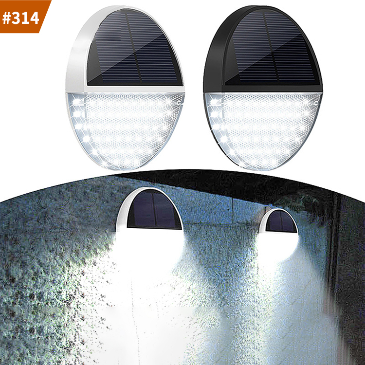 motion sensor solar fence lights