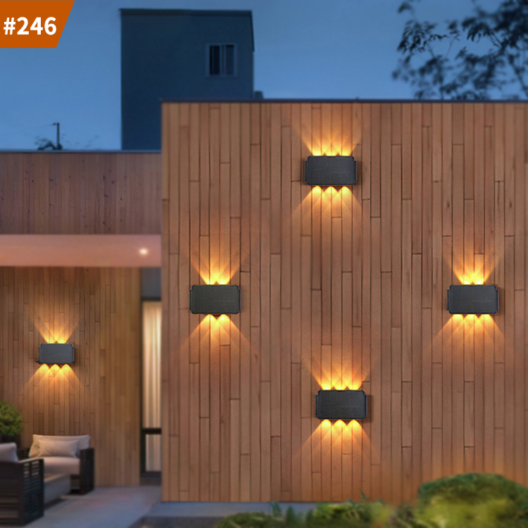 led solar powered garden lights