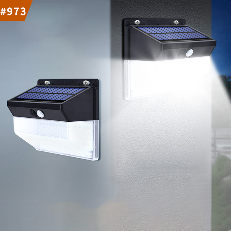 solar light garden wall