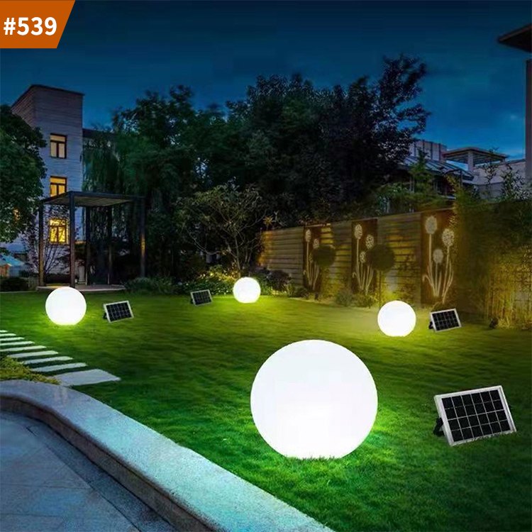 solar globe light
