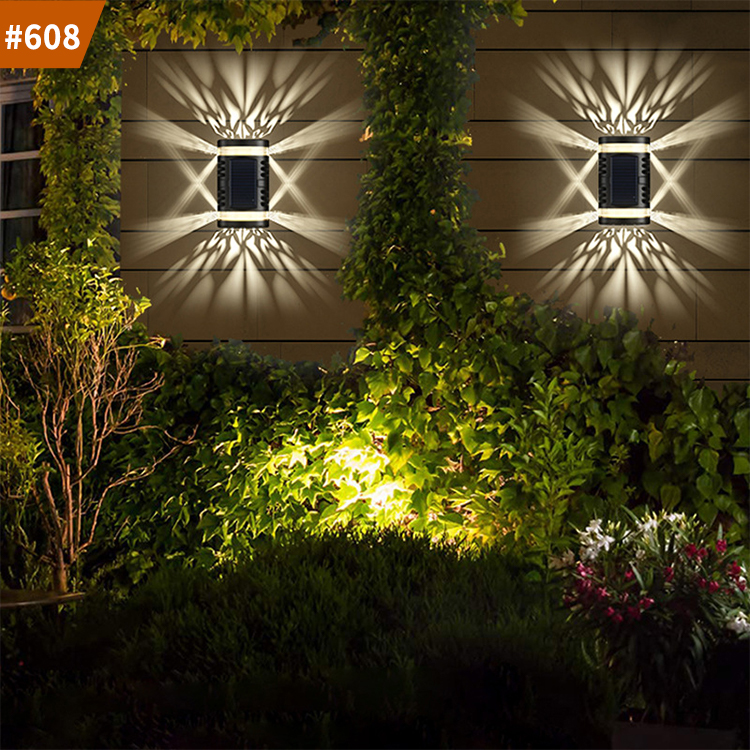 outdoor wall lighting solar energy
