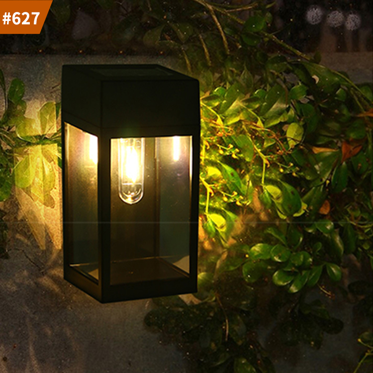 light for wall outside solar