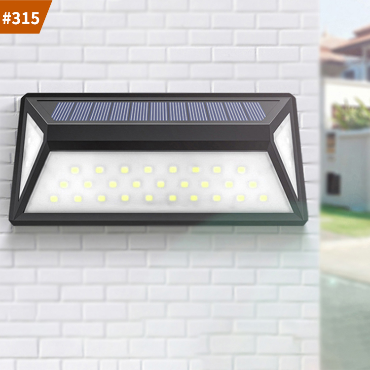 solar wall lights 33led