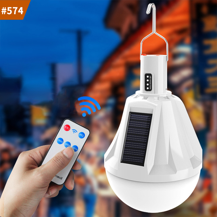 led solar camping lantern