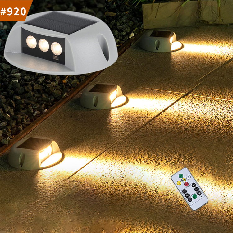 solar deck lights driveway
