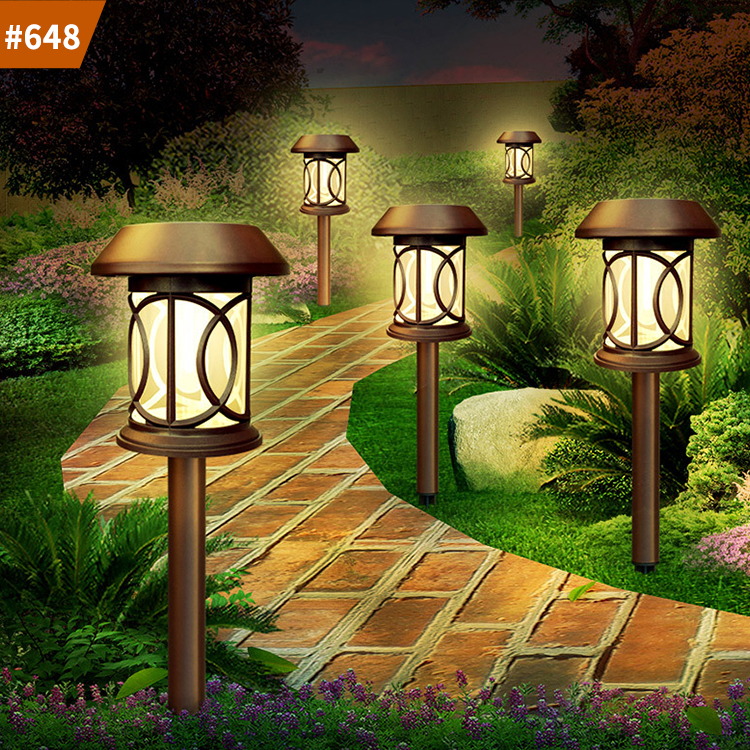 solar garden pathway lights