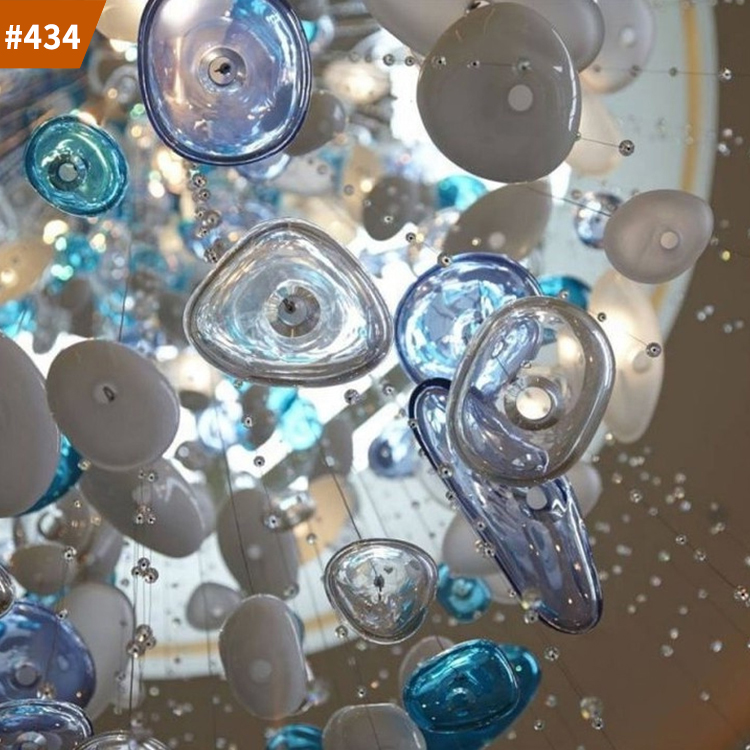 murano glass bubble chandelier