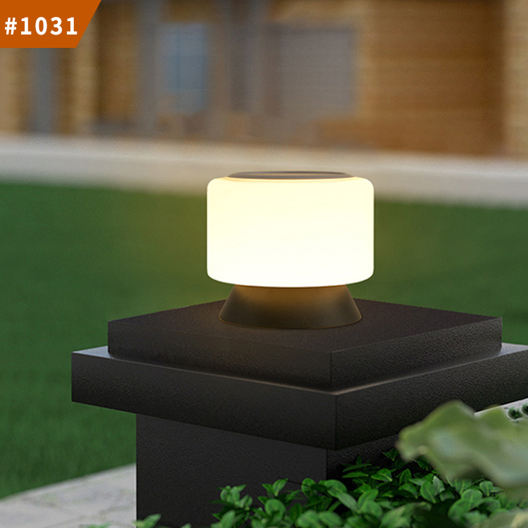 gate pillar lights