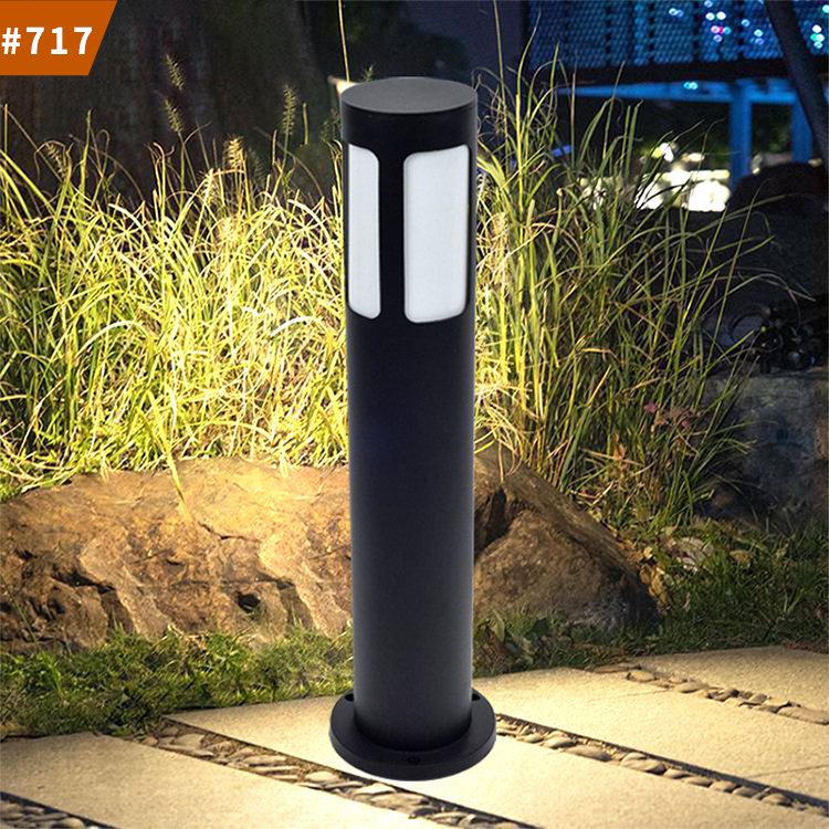 led bollard garden lawn light