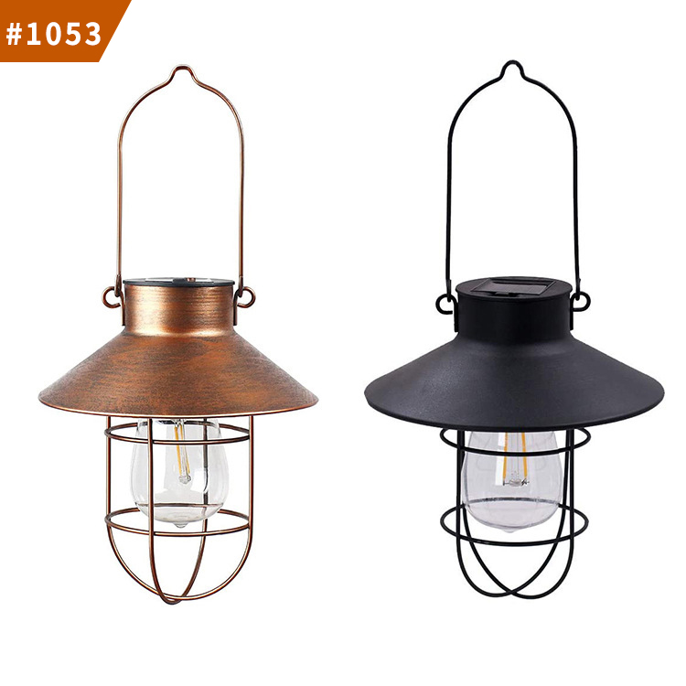 garden outdoor light with solar panel