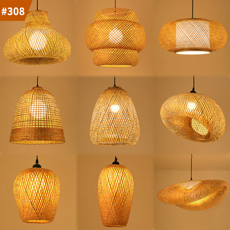 ceiling light bamboo pendant light