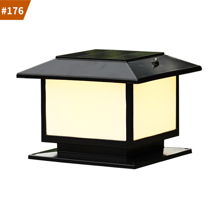 aluminum pillar light