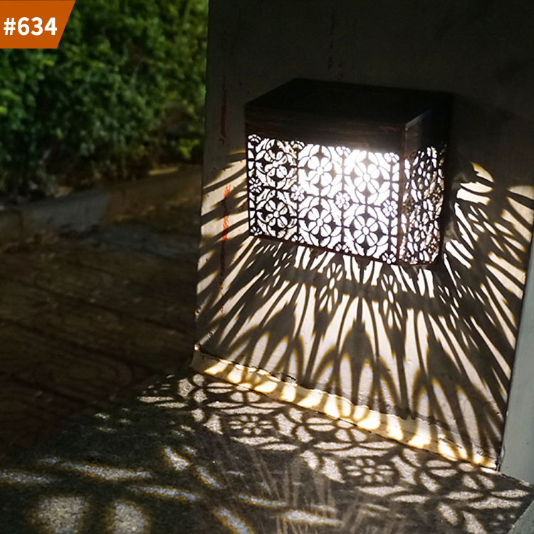 outdoor wall light led solar
