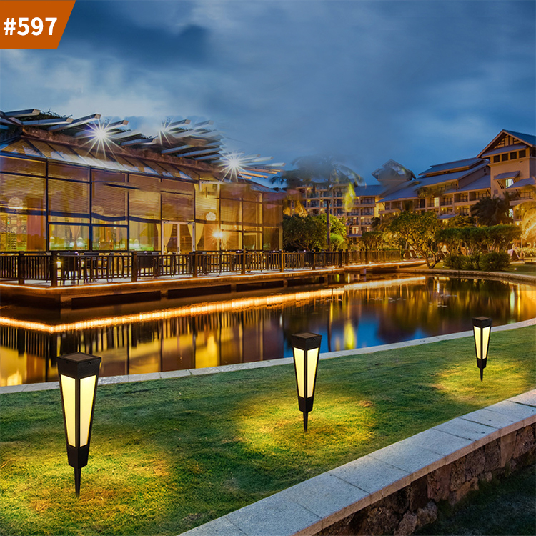 led solar garden light