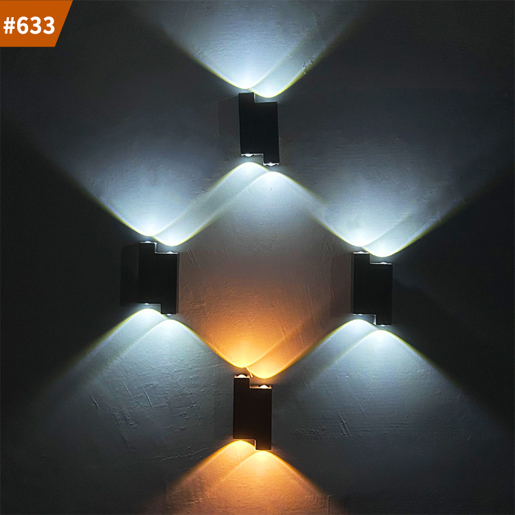 yard solar wall lights
