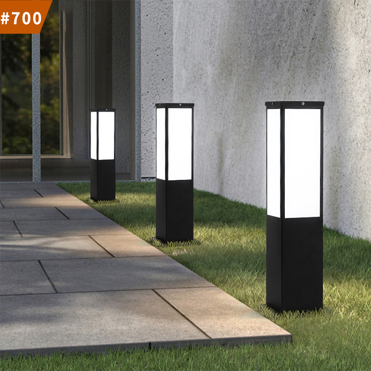 solar powered led lawn light