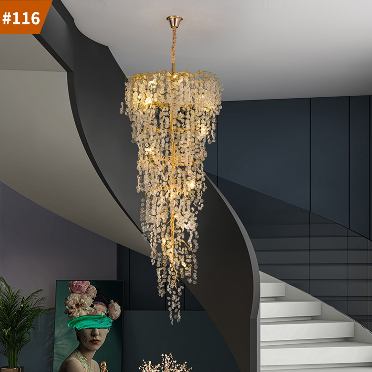 vintage decorative lighting dining living room hotel large crystal chandelier