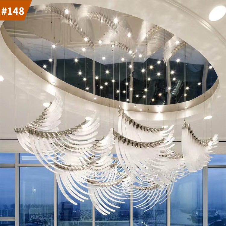 glass chandelier