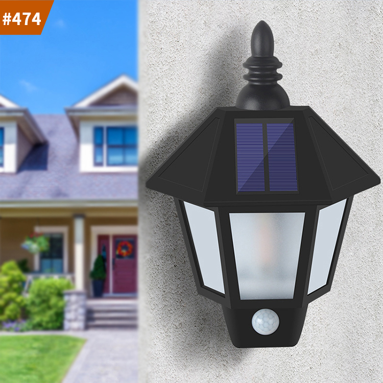 solar garden lights outdoor wall led