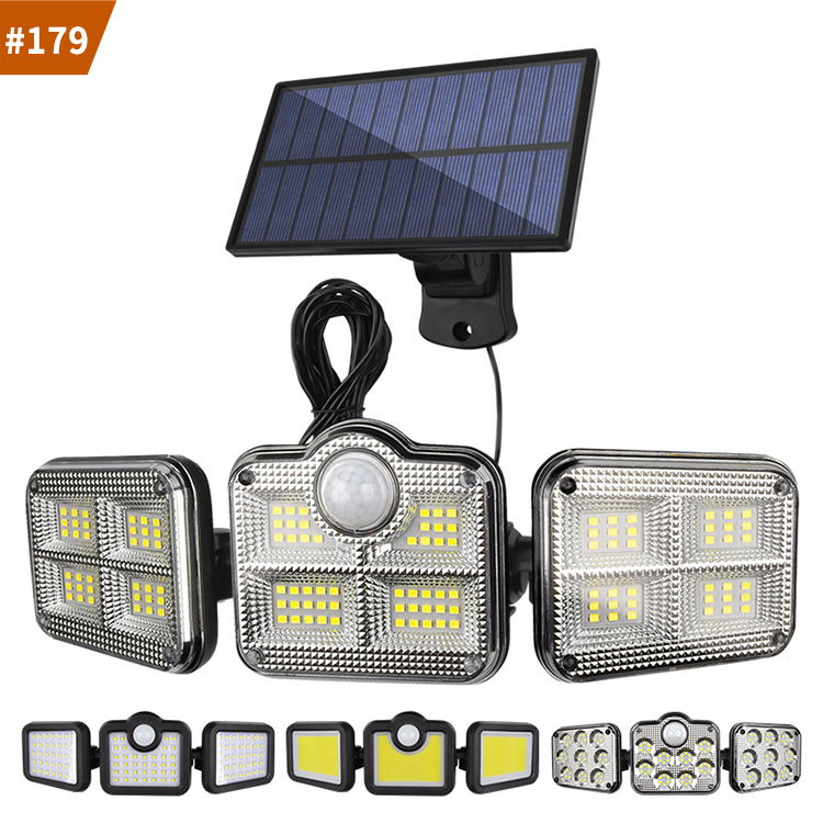 solar led post main gate pillar light